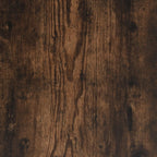 Console Table Smoked Oak Engineered wood, Metal Medium