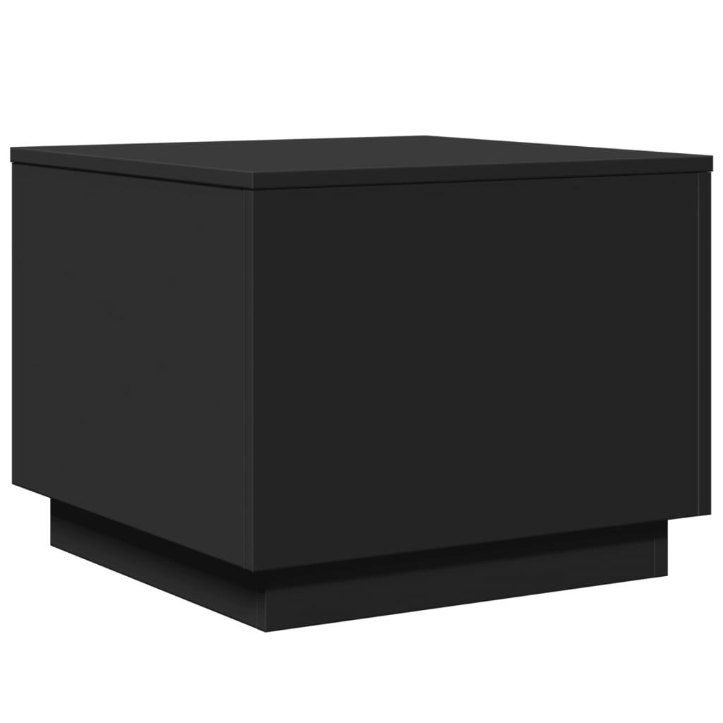 Coffee Table Black Engineered wood 19.7 in x 19.7 in x 15.7 in