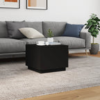 Coffee Table Black Engineered wood 19.7 in x 19.7 in x 15.7 in