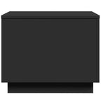 Coffee Table Black Engineered wood 19.7 in x 19.7 in x 15.7 in