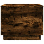 Coffee Table Smoked Oak Engineered Wood Medium Coffee Table