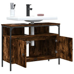 Bathroom Sink Cabinet Smoked oak Engineered wood