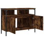 Bathroom Sink Cabinet Smoked oak Engineered wood