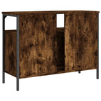 Bathroom Sink Cabinet Smoked oak Engineered wood