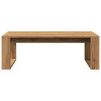 Coffee Table Artisan Oak Engineered Wood Medium Durable