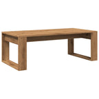 Coffee Table Artisan Oak Engineered Wood Medium Durable
