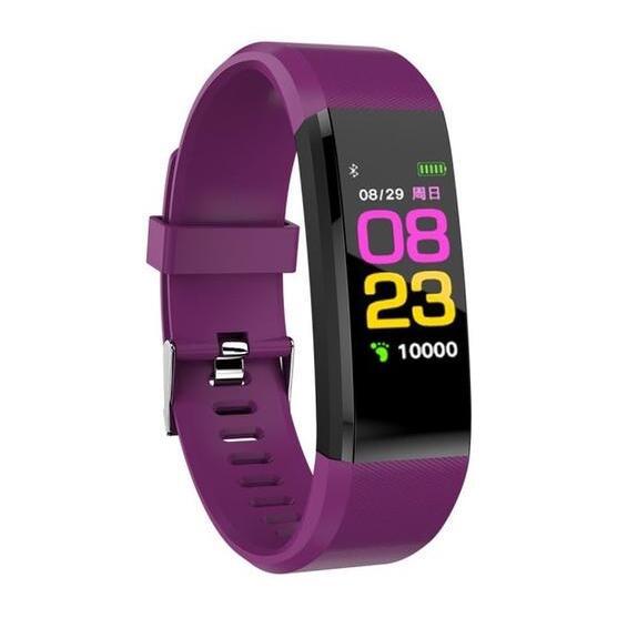 Bluetooth Smart Bracelet with Heart Rate Monitor & Fitness Tracker