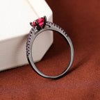 Colorful Zircon Elegant Statement Ring – Women's Fashion Jewelry
