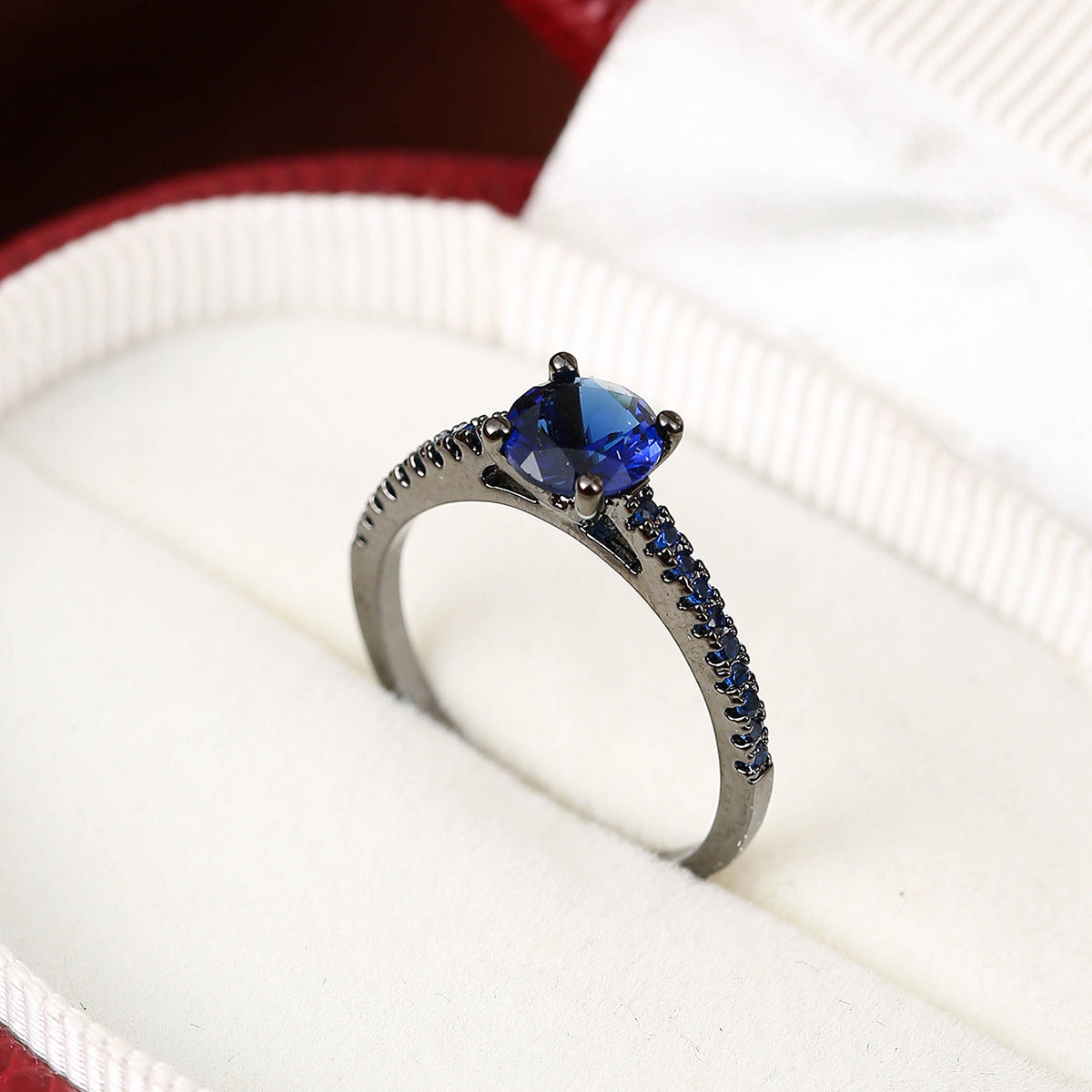 Colorful Zircon Elegant Statement Ring – Women's Fashion Jewelry
