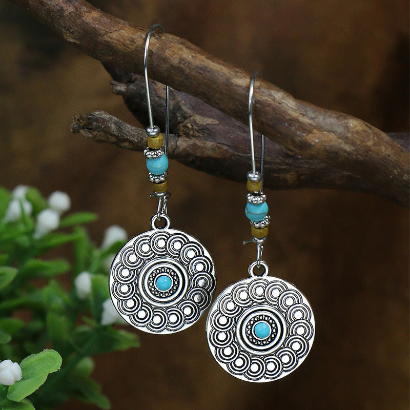 Women's Retro Exaggerated Earrings – Stylish Temperament Jewelry