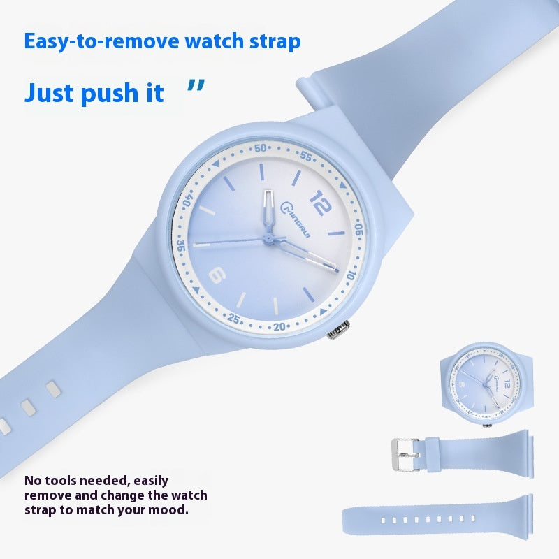Children's Quartz Watch for Girls – Stylish Student Timepiece