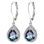 Colorful Water Drop Stone Earrings – Fashion Jewelry for Women