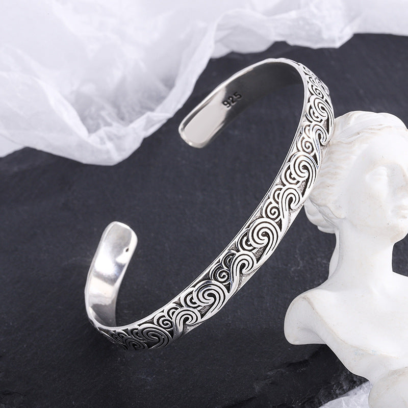 Custom Spray Pattern Artistic Bracelet for Women – Personalized Jewelry Gift