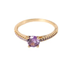 Colorful Zircon Elegant Statement Ring – Women's Fashion Jewelry