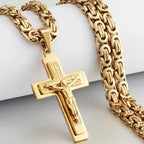 Men’s Stainless Steel Pendant – European & American Fashion Trend