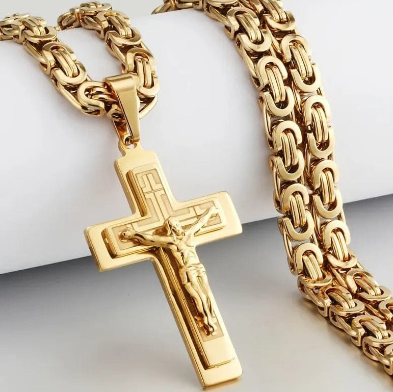 Men’s Stainless Steel Pendant – European & American Fashion Trend