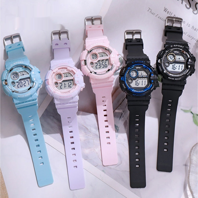 Kids’ Waterproof Sports Watch – Luminous Multifunctional Design