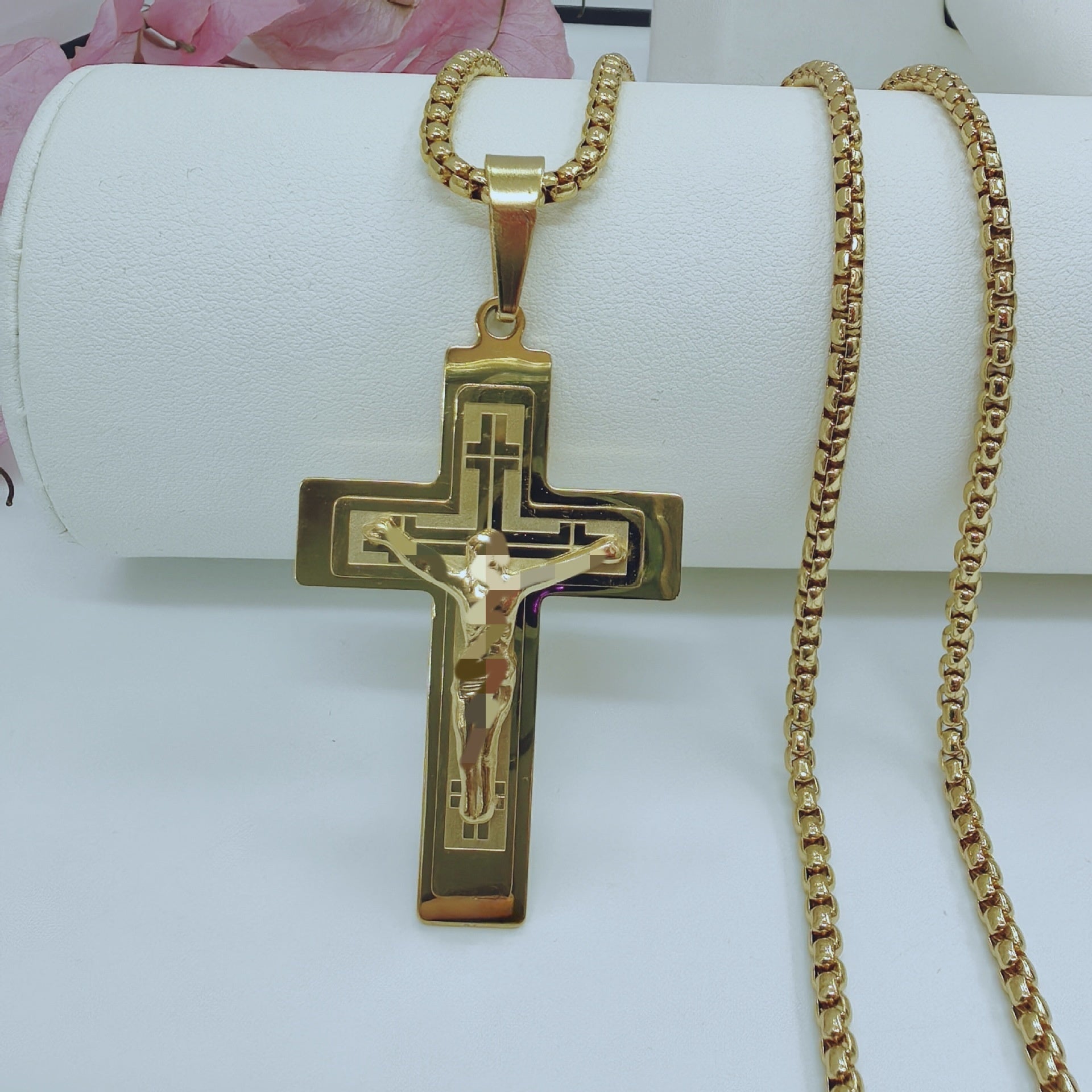 Men’s Stainless Steel Pendant – European & American Fashion Trend