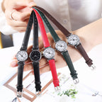 Lightweight Student Quartz Watch with Sleek Thin Band