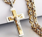 Men’s Stainless Steel Pendant – European & American Fashion Trend
