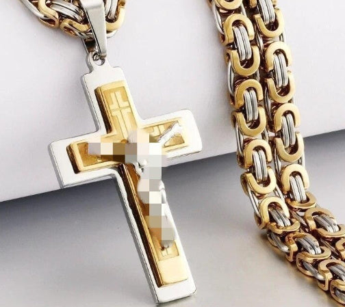 Men’s Stainless Steel Pendant – European & American Fashion Trend