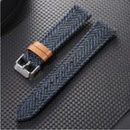 Tweed Vintage Leather Watch Strap – Classic Timepiece Band
