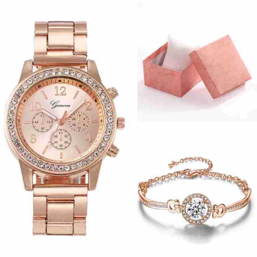 Couple’s Quartz Watch Set – Fashion Steel Band Watches for Men & Women