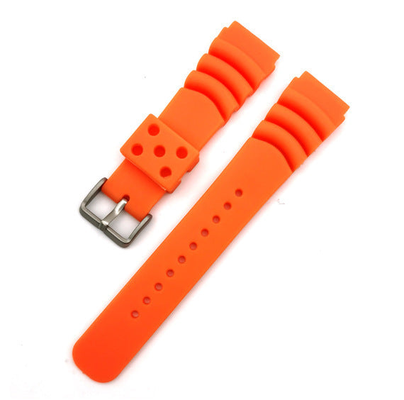 Waterproof Silicone Watch Strap for Diving & Water Sports