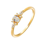 S925 Sterling Silver Ring for Women – Sky Blue Gemstone Jewelry